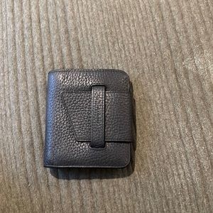 All Saints black wallet